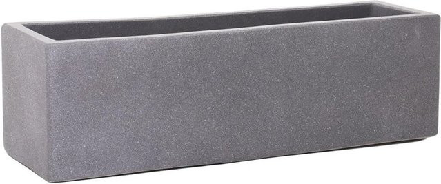 Vivanno Blumenkasten Flobo in Grau, B/T/H: 60 x 18 x 18 cm - Bild 1
