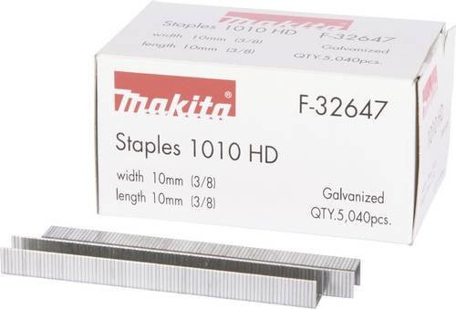 Makita Tackerklammern flach verzinkt silber L x B: 10 x 10 mm - Bild 1