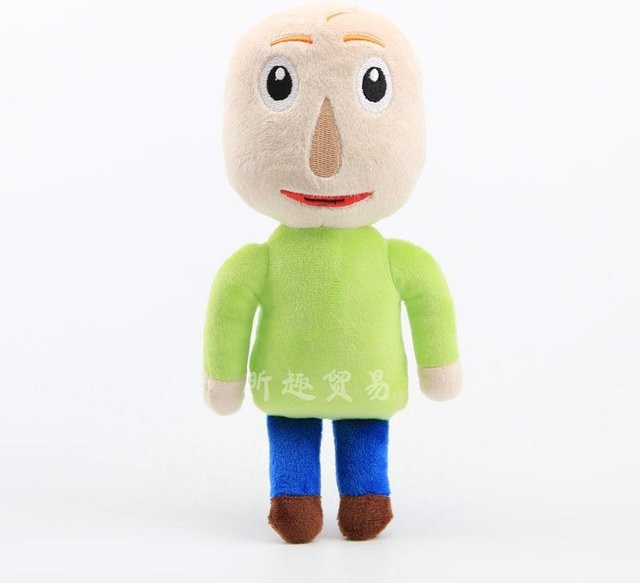 Yiran Health & Beauty Buddy Bildung Nimm Lineal Puppe Baldi, Plüschtier, 25cm, ab 1,5 Jahre - Bild 1