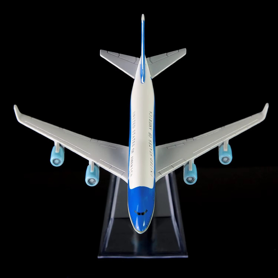 ZOCO The Air Force One 747 Modellflugzeug, 1:400, Metall - Bild 5