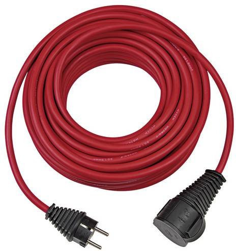 Brennenstuhl Verlängerungskabel Rot 10 m H07RN-F 3G 1,5 mm² IP44 für Außenbereich - Bild 1