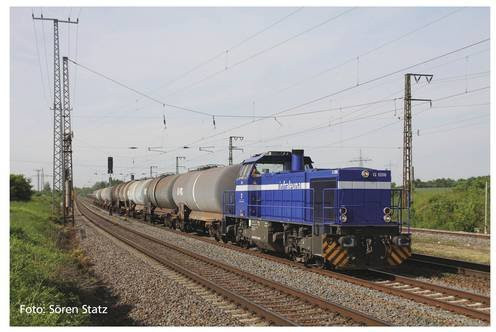 Piko Diesellok G1206 der Infraleuna, TT, 1:120, Blau - Bild 1