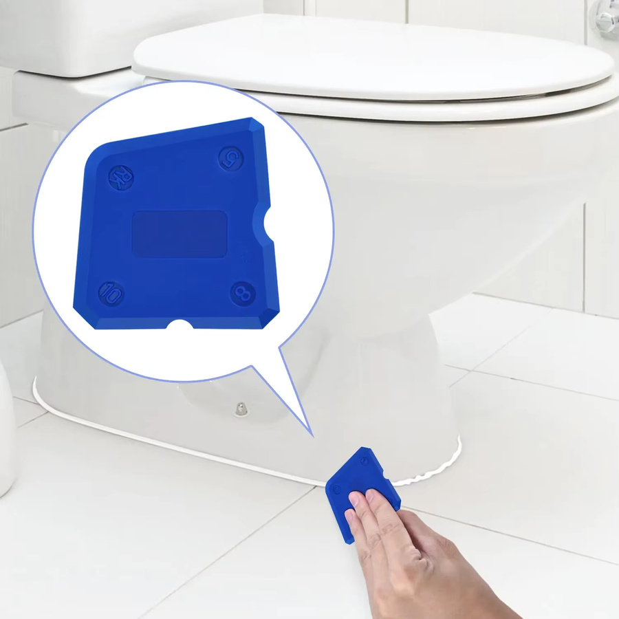 ZOMASOU Silikon Dichtstoff Werkzeug Set Spreader Finish Kit aus Kunststoff für Fliesen, Mörtel und Zement - Bild 2