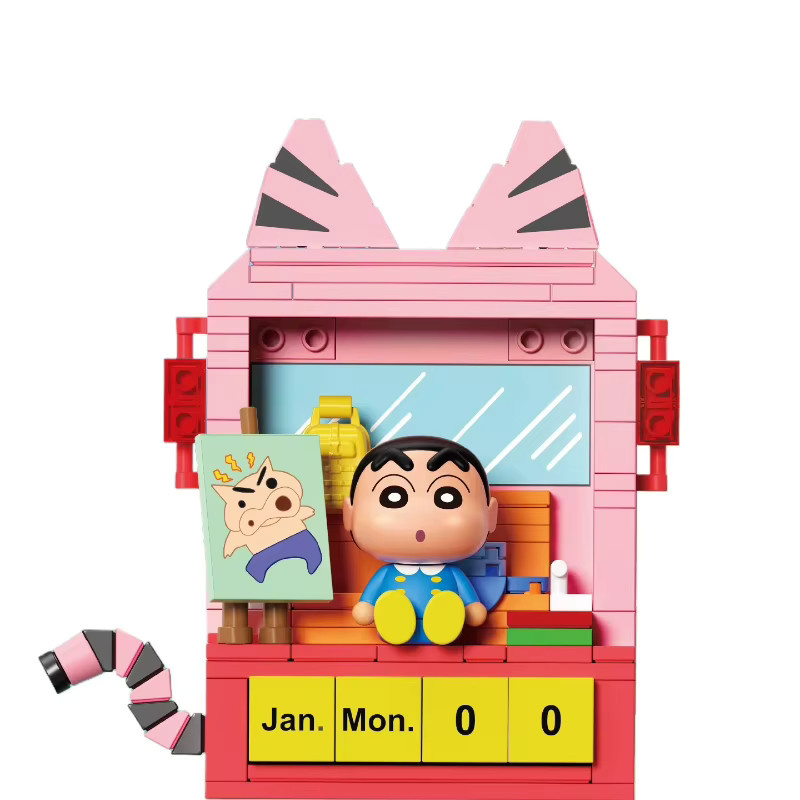 Areax Crayon Shin Chan Magnetische Bausteine, Blind Box, DIY Montage-Spielzeug - Bild 3
