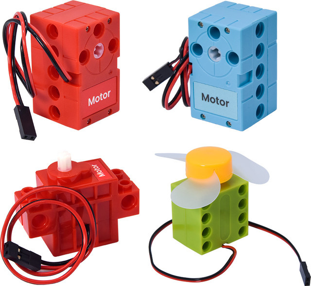 Keyestudio Getriebe Motor, DC3-6V 2KG, mit 2P Dupont Draht Stecker, für Lego Blöcke, Programmierbare DIY Elektronische Motor Patrs EDU Smart Auto Motoren - Bild 1