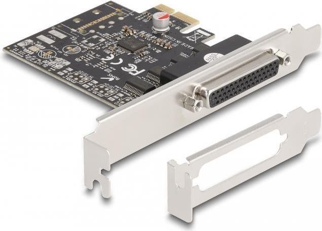 DeLOCK 66324 Schnittstellenkarte PCIe-Adapter RS-232 auf VGA in Schwarz - Bild 1