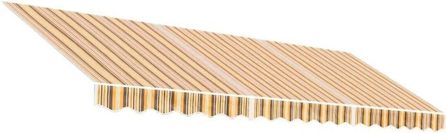 Furnicato Markisenstoff aus Polyester mit PU-Beschichtung, Mehrfarbig, B/H: 430 x 295 cm - Bild 1