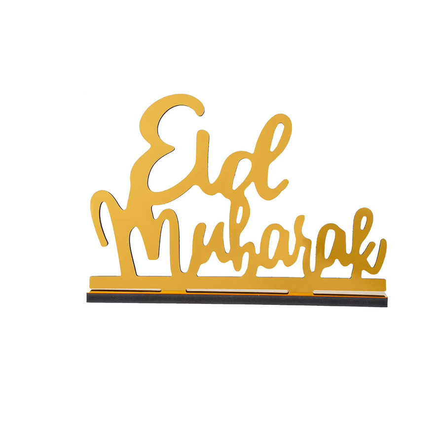 Tha Duke Ramadan Eid Mubarak Buchstabenplatte als Tischdekoration und Heimdekoration - Bild 3