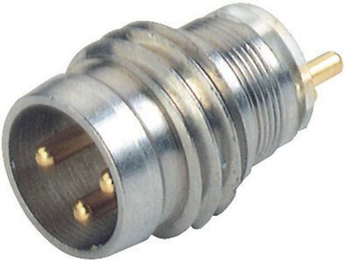 Hirschmann 933 391-001-1 Sensor-Aktor-Einbausteckverbinder M8 Stecker in Silber mit 3 Polen - Bild 1