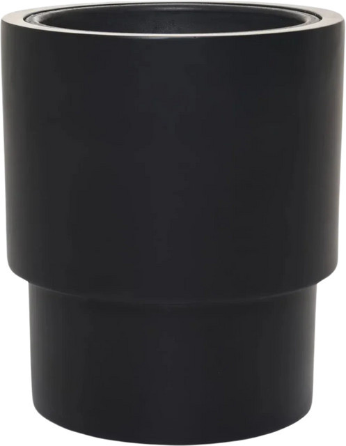 Pflanzkübel Avispa von Aplanta in Schwarz, Breite: 35 cm, Höhe: 40 cm - Bild 1