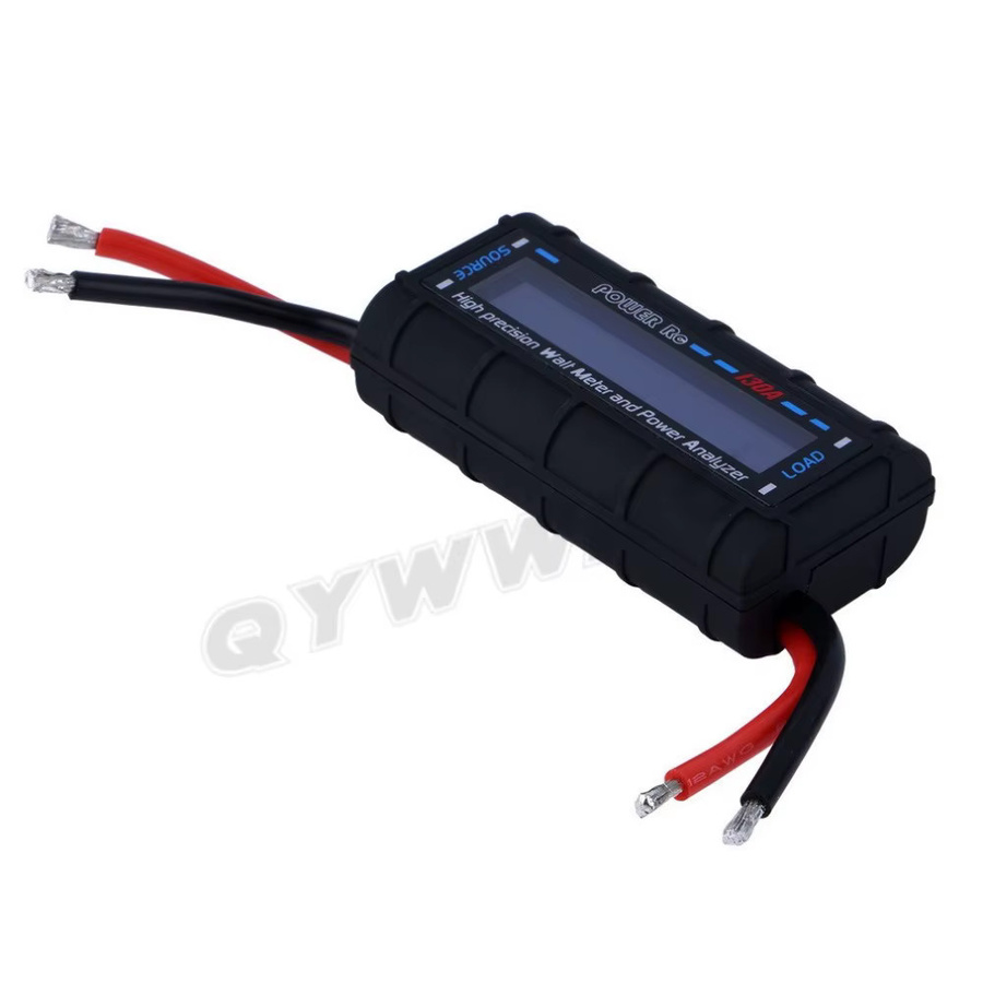 QYWWRC Digitales Wattmeter zur präzisen Leistungsmessung für DC bis 60 V und 150 A in Schwarz - Bild 1