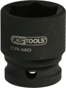 KS Tools Sechskant-Kraftstecknuss 2.1/2 Zoll aus Chrom-Molybdänstahl in Schwarz, Größe 65 mm - Bild 1