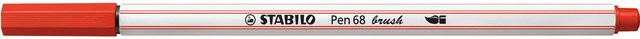 STABILO Pen 68 brush Brushmarker in Karminrot - Bild 1