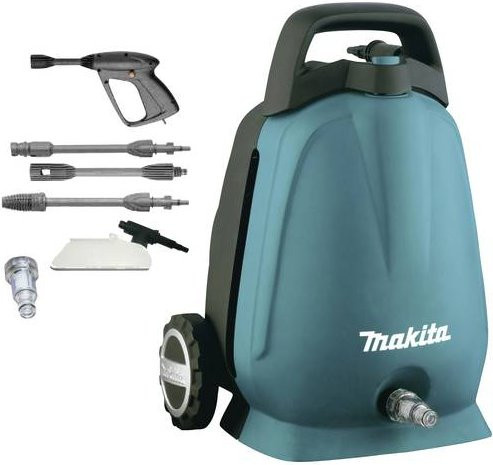 Makita Hochdruckreiniger Kaltwasser in Blau mit 100 bar - Bild 1