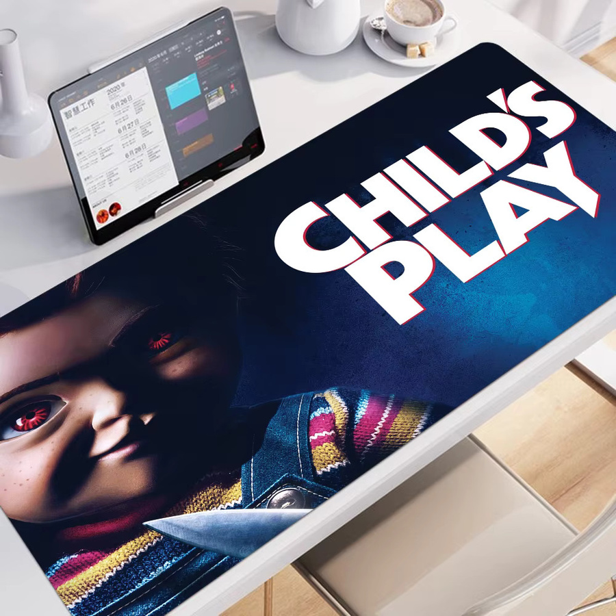 Kinderspiel Chucky Gaming Mauspad rutschfeste Tastaturmatte in Multicolour für Gamer und Studenten - Bild 3