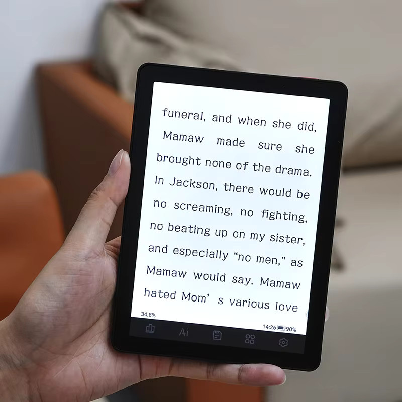 Bigme B6 E-Book-Reader mit 6 Zoll E-Ink-Bildschirm, Android 14 OS, Google Play, 36-stufige Frontbeleuchtung, Schwarz oder Grün - Bild 6