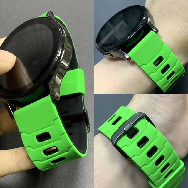 Smartwatch-Armband Silikon, 22 mm, Bunt, Unisex - Bild 1
