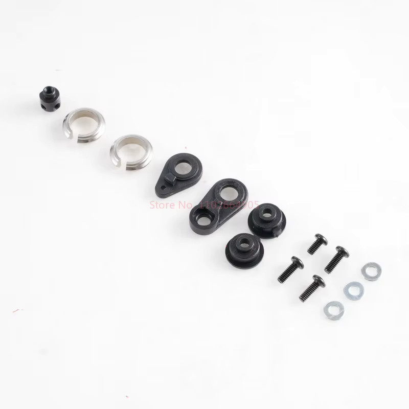 FMS FCX10 LC80 Upgrade-Modifikationszubehör, ferngesteuertes Auto, Schwarz, Metall - Bild 1