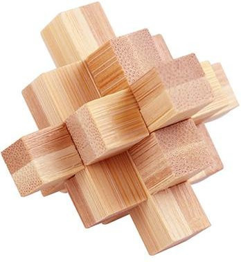 Linyi toy car Holz Zauberwürfel, 3D-Puzzle, ab 3 Jahre - Bild 1