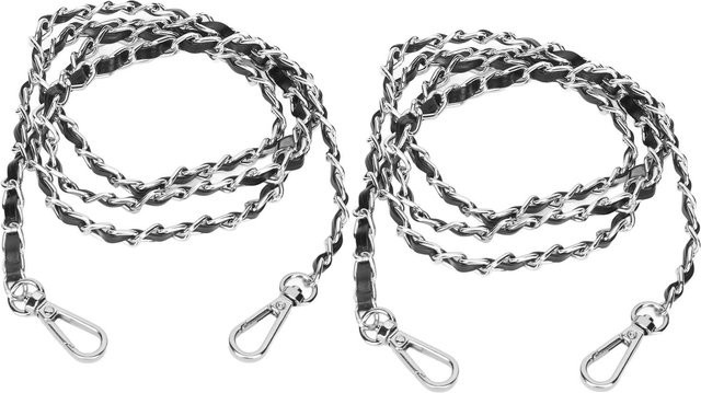 GoolRC Ersatzkettenriemen, PU-Leder, Metall, Aluminium, gray, Unisex - Bild 1