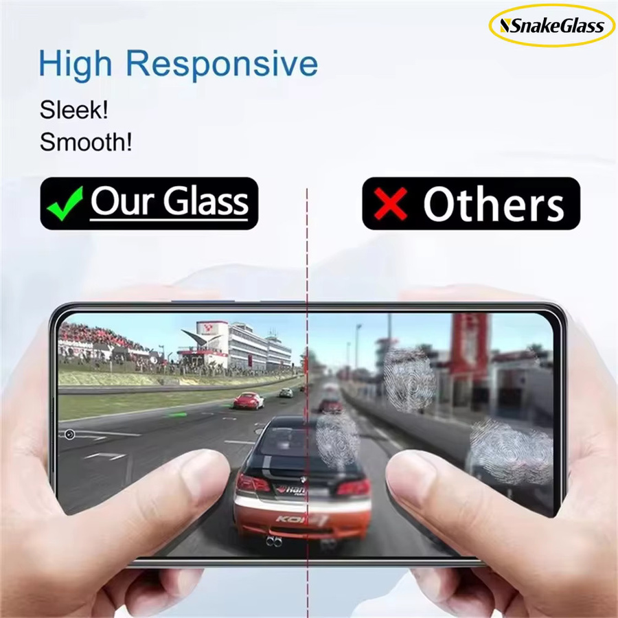 4 Stück HD Panzerglas Displayschutzfolien für Google Pixel 10 Pro XL, 9 Pro, 8, 7A, 6, 5, 4A, 3AXL, transparent, kratzfest und mit glatter Textur - Bild 4