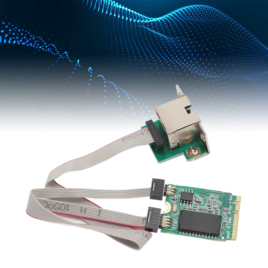 VBESTLIFE M.2 A+E Gigabit Ethernet Netzwerkkarte mit I210AT Chip und Single Port RJ45 - Bild 3