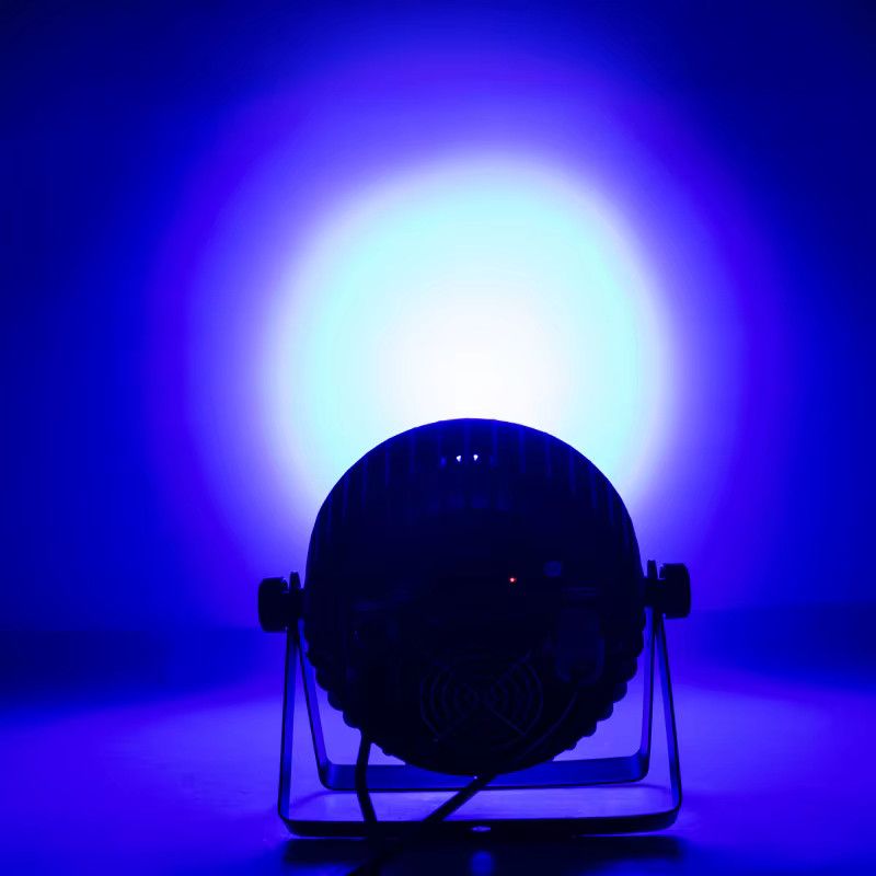 SHEHDS 6in1 LED Par Flache Bühnenleuchte RGBWA UV mit DMX512 für DJ, Disco und Hochzeit - Bild 3