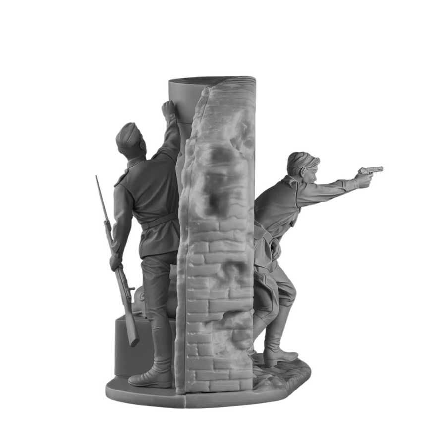 MEEKLION MODEL Bogenschütze, 54-mm-Modellbausatz, Militär, unmontiert und unbemalt - Bild 3