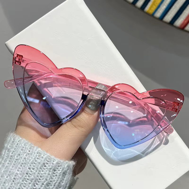 XIAORAN Sonnenbrille Cat Eye, Vollrand, Kunststoff, Unisex - Bild 2