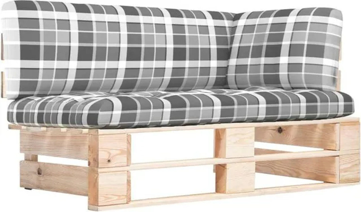 Prolenta Premium Outdoor-Ecksofa aus imprägniertem Kiefernholz - Bild 1