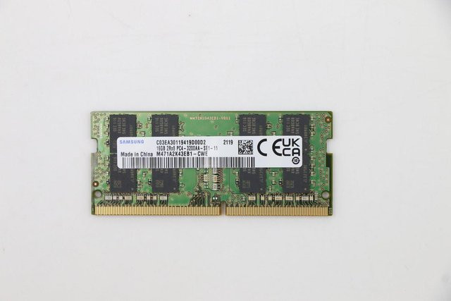 Lenovo SoDIMM 16GB DDR4 3200 RAM Samsung (5M30Z71647) Green - Bild 1