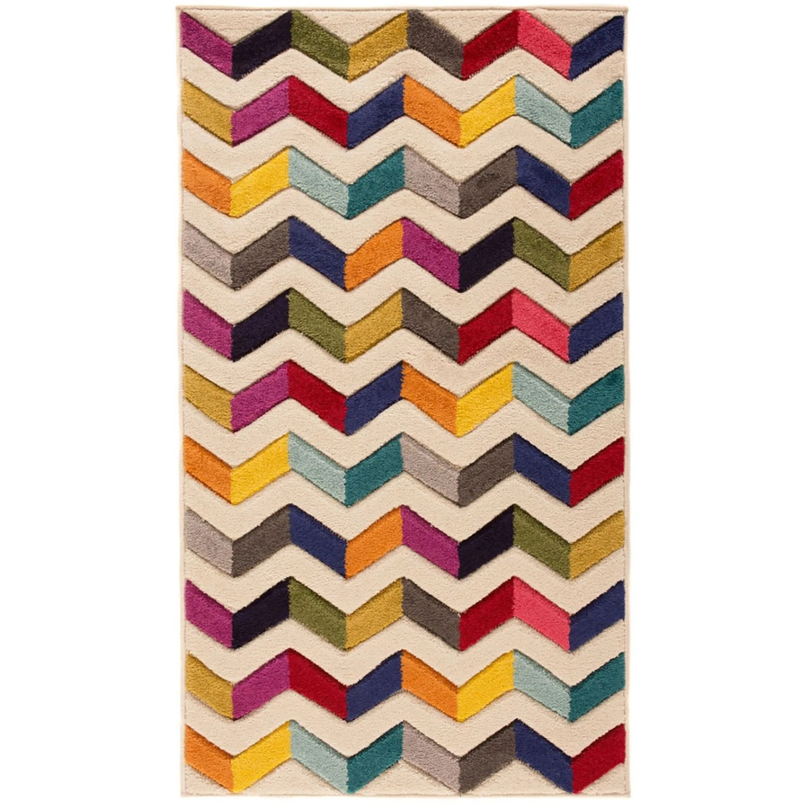 Flair Rugs Kinderteppich Bolero Mehrfarbig Gestreift Modern B: 200 cm, T: 290 cm - Bild 2