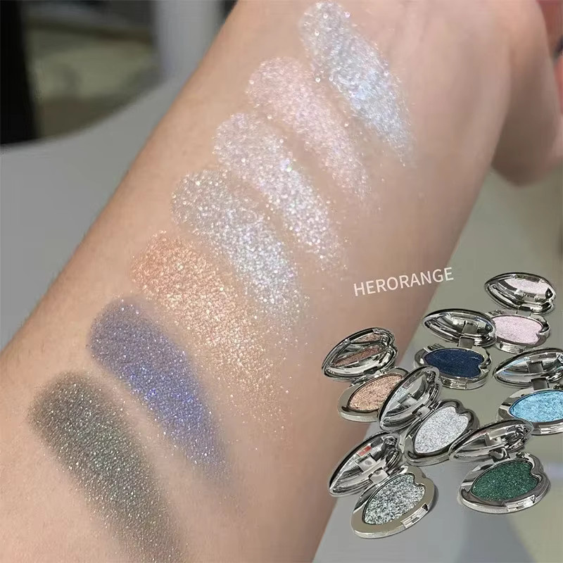 Charm Dream Girl Lidschatten Palette, Blue Pearl Diamond, Metallic, Puder - Bild 2