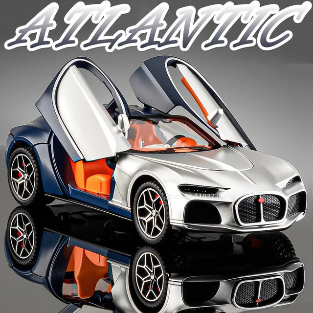 RMZ city Atlantic Bolide, Legierungsmodell, 1:32, mit Licht und Sound, grün - Bild 1