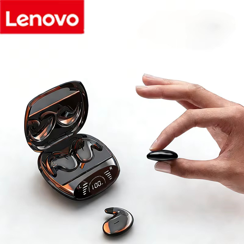 Lenovo Kabellose TWS Sport-Bluetooth-Kopfhörer in Beige mit Geräuschunterdrückung und Schmerzfreiem Sleep-in-Ear Design - Bild 3