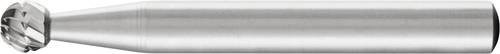 PFERD HSS Frässtift Kugelform in Silber, Durchmesser: 6 mm, Arbeitslänge: 5 mm, Schaftdurchmesser: 6 mm - Bild 1