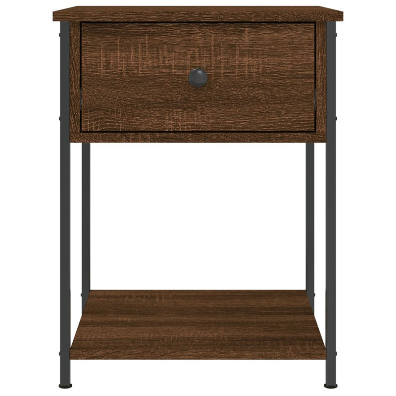 Vidaxl Nachttisch in Braun im Industrial Design, B/T/H: 44 x 45 x 58 cm - Bild 2