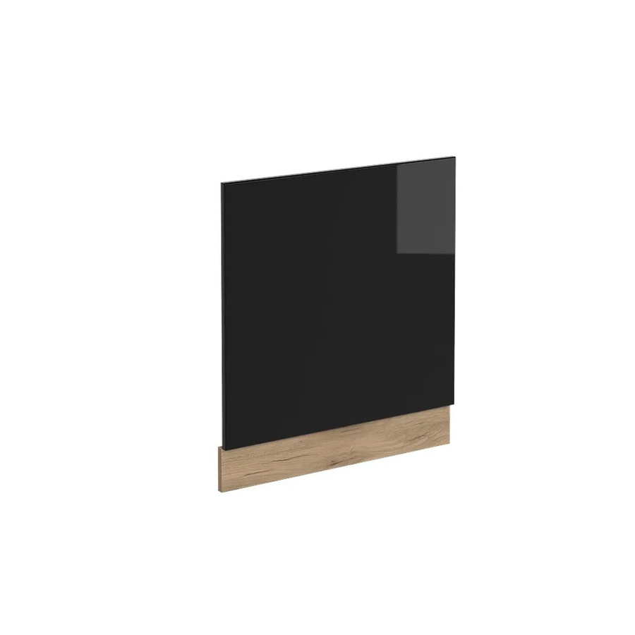 Vicco Geschirrspülerblende R-Line Solid Eiche Schwarz Breite: 60 cm - Bild 3
