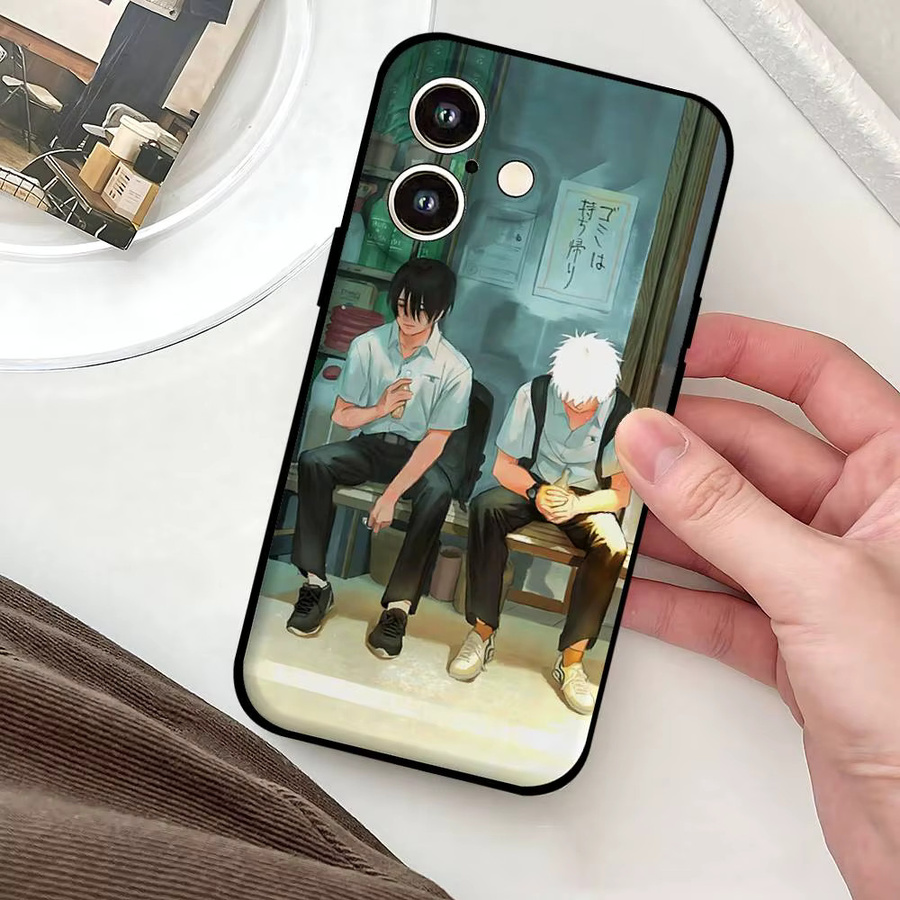 Anime The Summer Hikaru Died Handyhülle in Schwarz für Apple iPhone 11 bis 17 Modelle - Bild 2