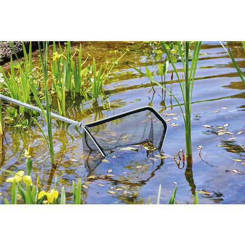 Oase Teichkescher dreieckig aus Aluminium in Schwarz, B: 41 cm, H: 25 cm, T: 40 cm - Bild 2