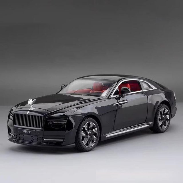 Linyi toy car Rolls Royce Spectre Modellauto, 1:24, mit Sound & Licht, ab 14 Jahren - Bild 1