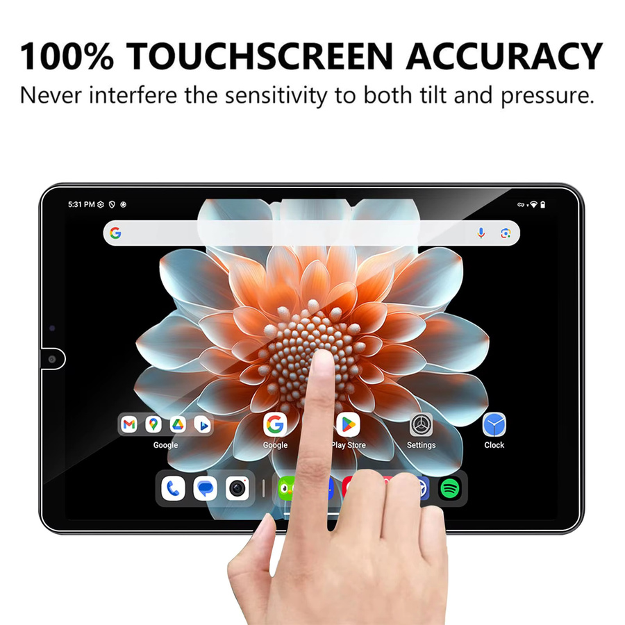 ALLDOCUBE Schutzglas aus gehärtetem Glas für iPlay 70 Mini Pro 2025, 8,4 Zoll, transparent, stoßfest mit 9H-Härte - Bild 4