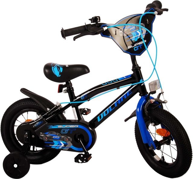 TPFSports Super GT Kinderfahrrad, 12 Zoll, Blau, 2 Handbremsen - Bild 1