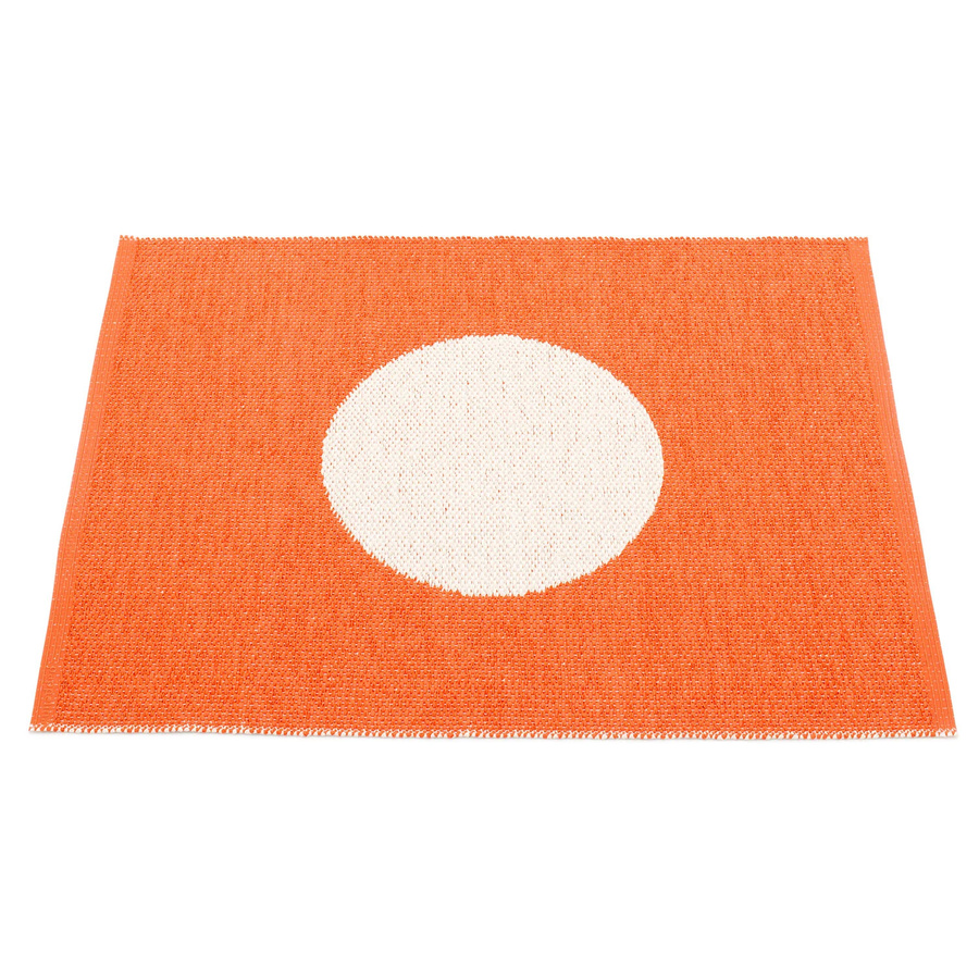 Pappelina Vera Teppich Small One Orange/Vanilla B/T: 70 x 90 cm - Bild 1
