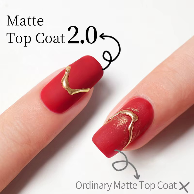 AWStorG Matt Top Coat 2.0, 15 ml, Gel-Nagellack - Bild 4