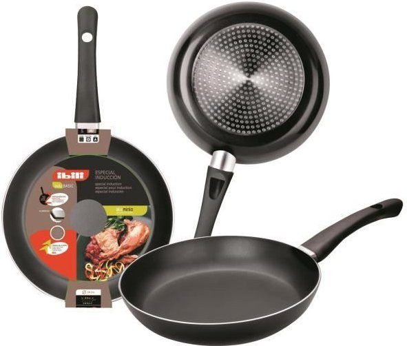 INDUBASIC Antihaft-Pfanne aus Aluminium in Schwarz, Durchmesser: 20 cm - Bild 1