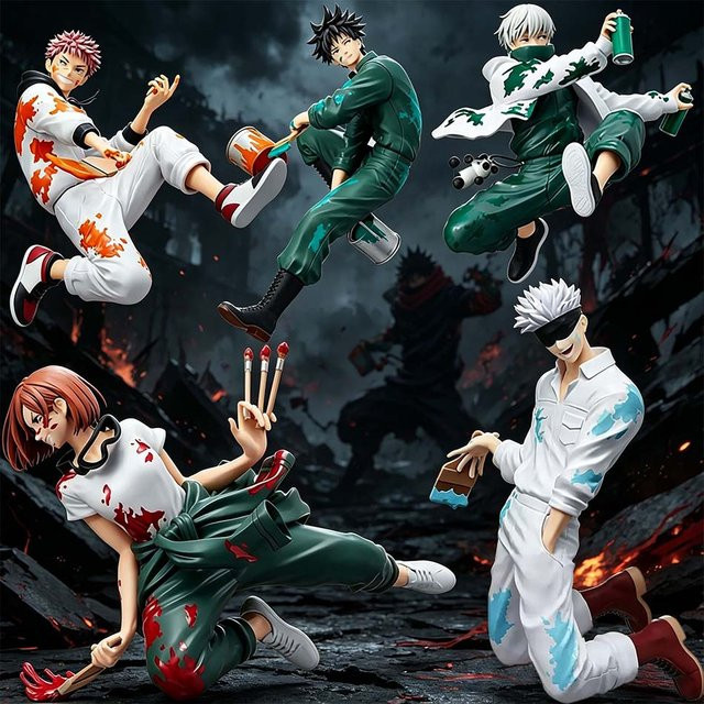 SEGA Jujutsu Kaisen Graffiti Battle Anime Figuren Spielzeug - Bild 1
