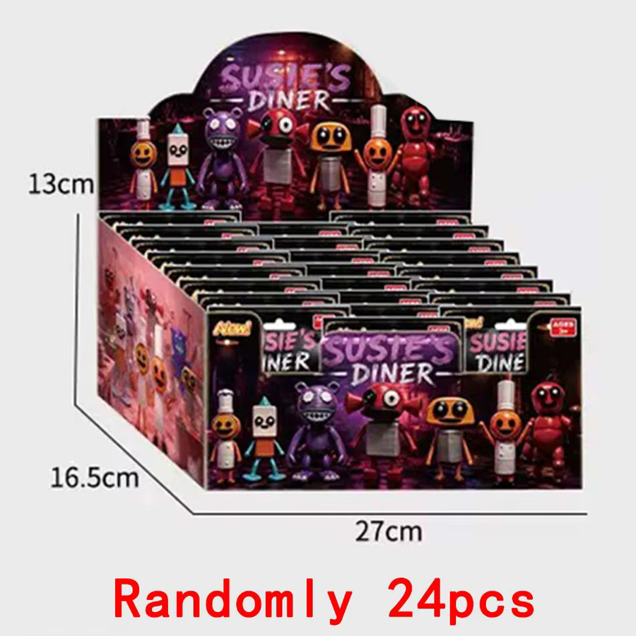 Bandai Susie's Diner Überraschungstüten-Spielzeuge, Horror-Spielfiguren, Einzelfigur, ab 3 Jahren - Bild 5