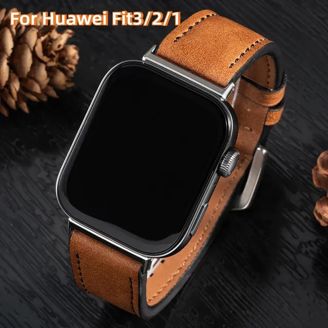CAOWTAN Uhrenarmband Leder, Unisex - Bild 1