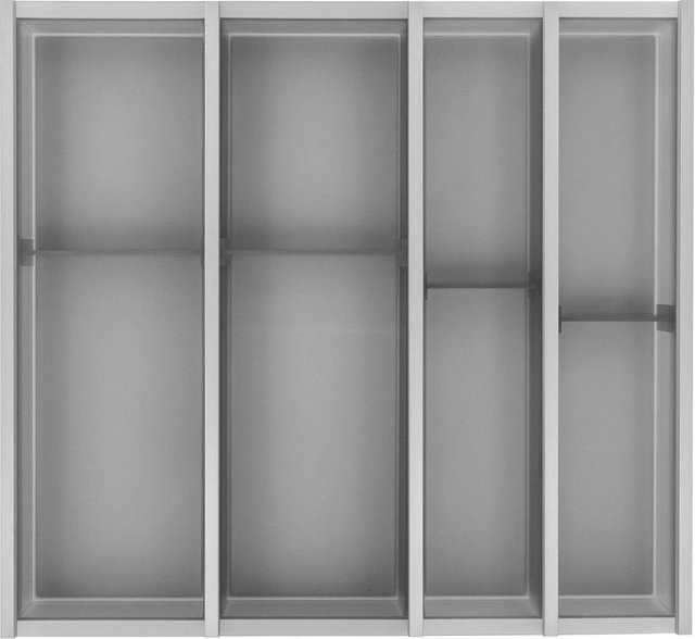Ninka Besteckkasten-Set Cuisio für Merivobox Korpusbreite 600mm, Farbe: Graphit Transluzent, Material: Kunststoff - Bild 1